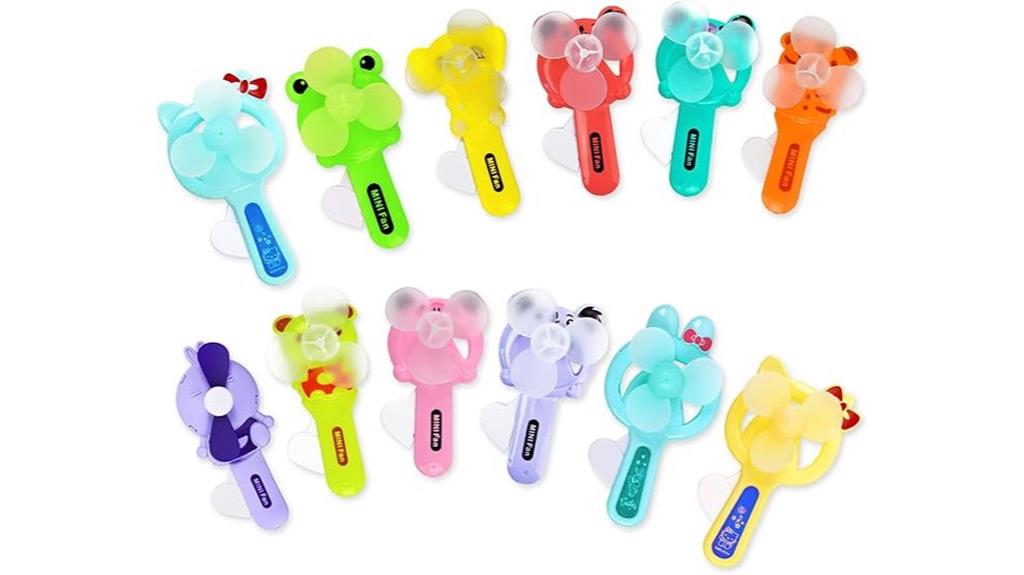 kids handheld party fans