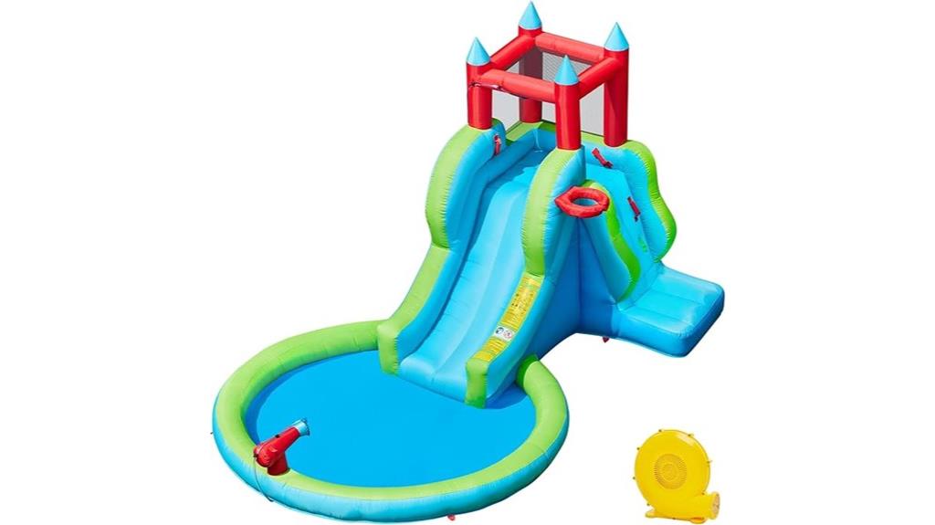 kids inflatable water slide