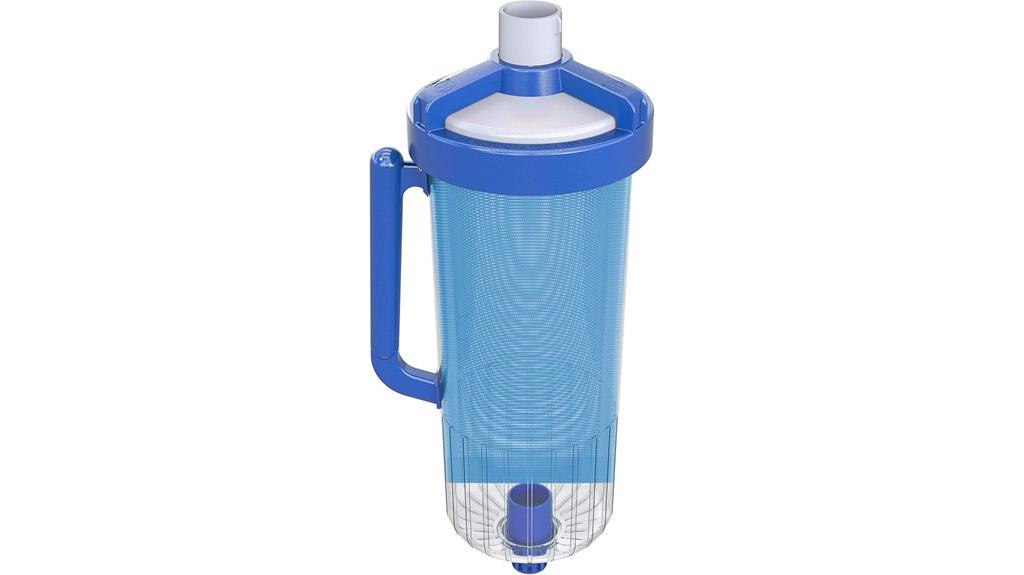 large capacity leaf canister
