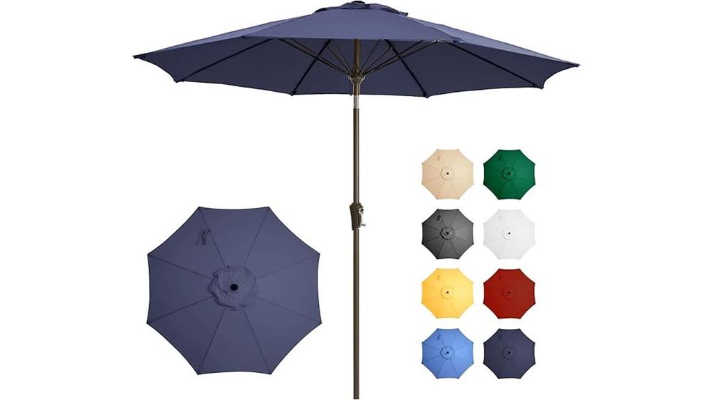large outdoor patio umbrella