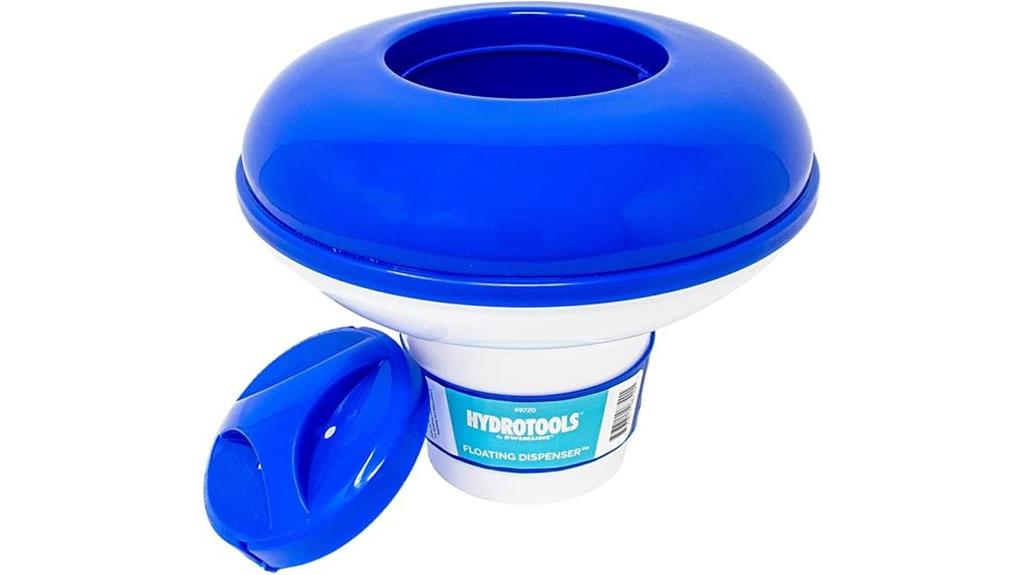 large pool chemical dispenser
