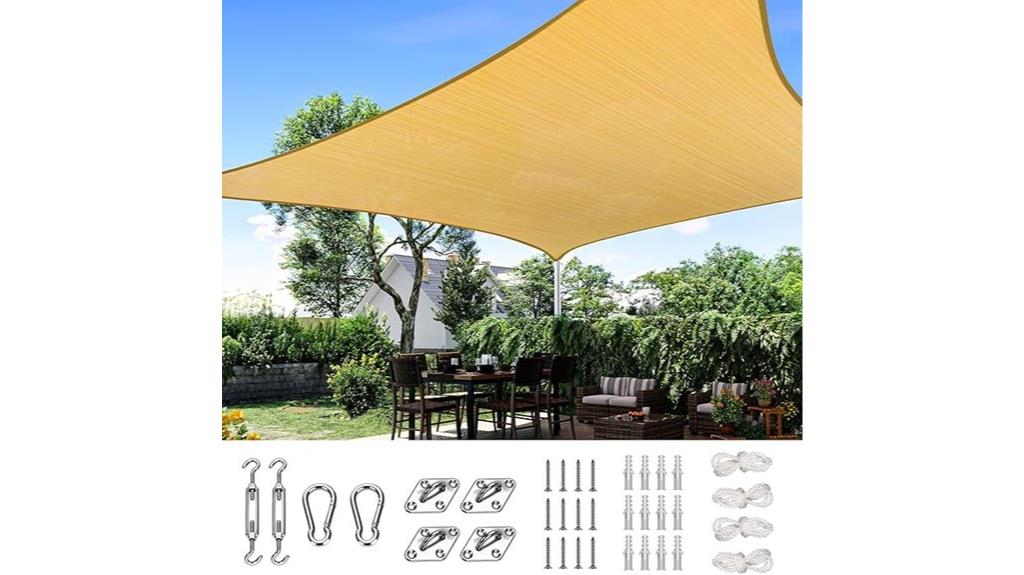 large sun shade canopy