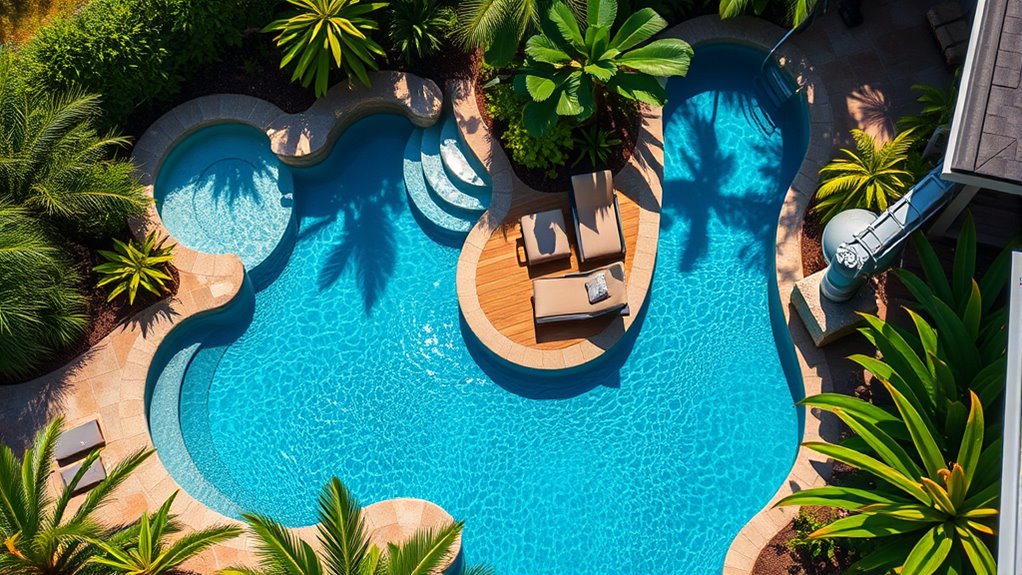lazy river construction expenses