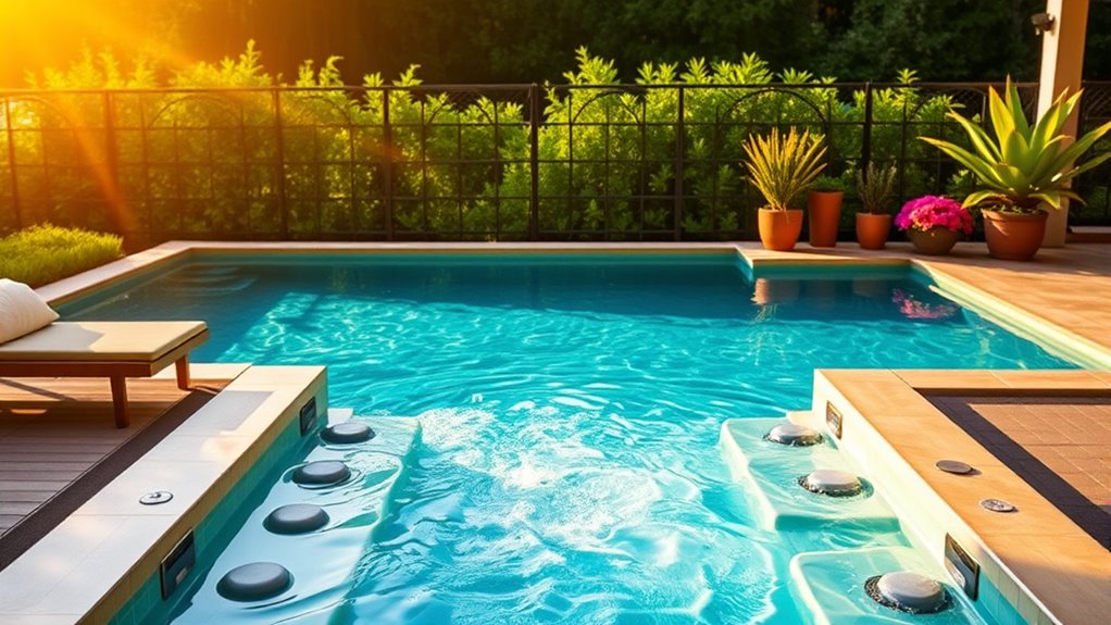 leading large swim spas