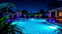 led pool lights selection