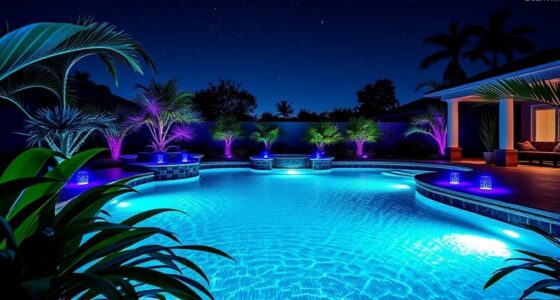 led pool lights selection