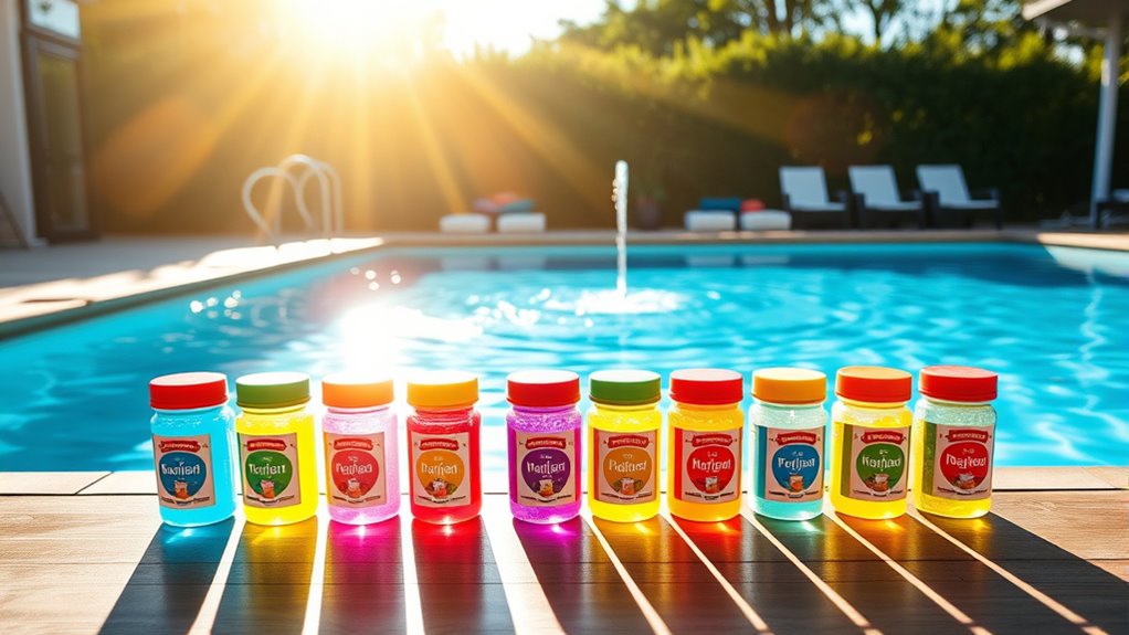 low chlorine pool tablets selection