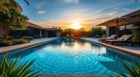 luxury fitness pool options