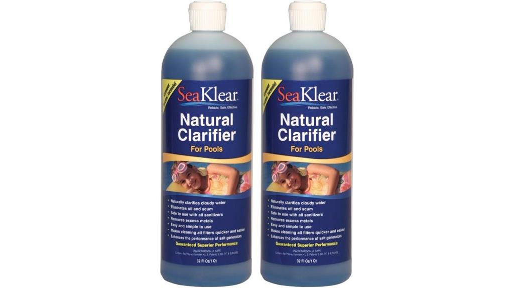 natural pool clarifier pack