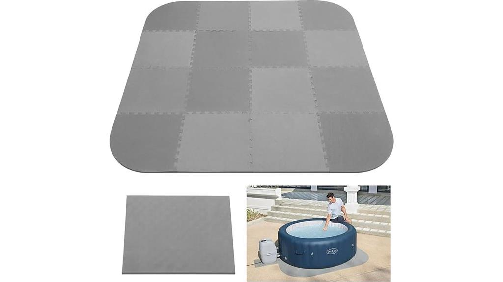 non slip hot tub mat