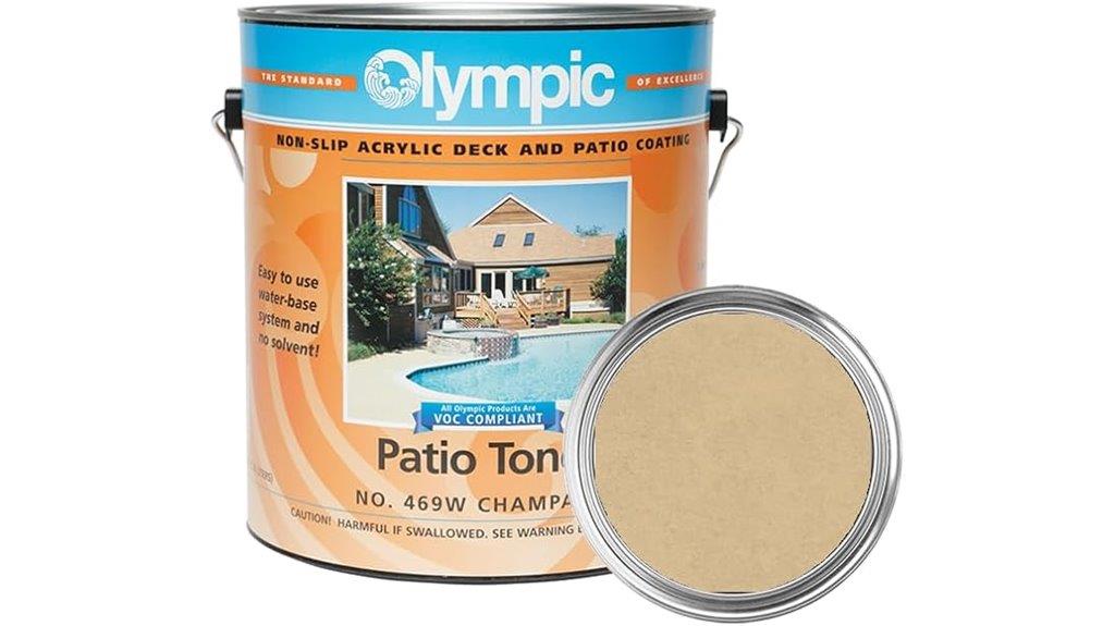 non slip patio coating solution