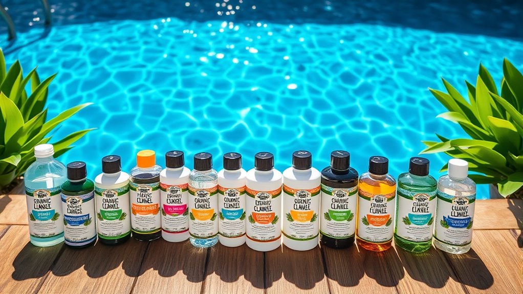 organic pool clarifiers selection
