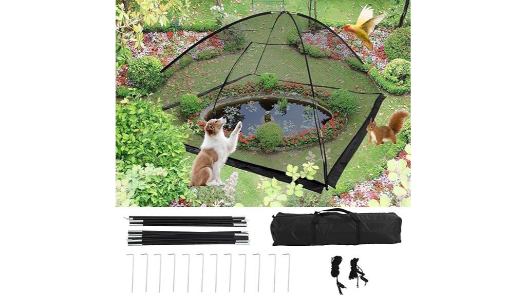 outdoor pond cover net