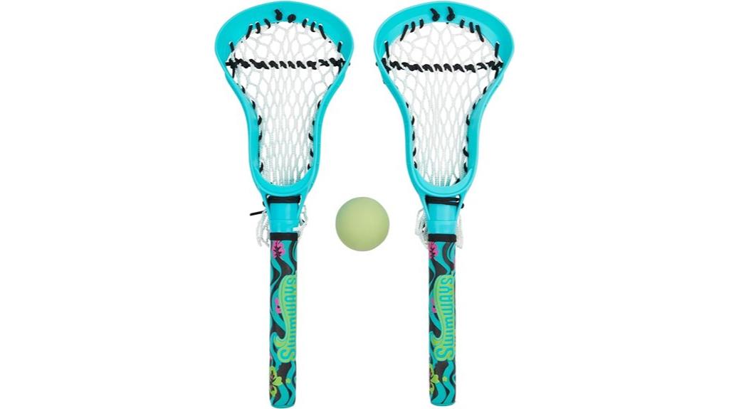 outdoor pool lacrosse game