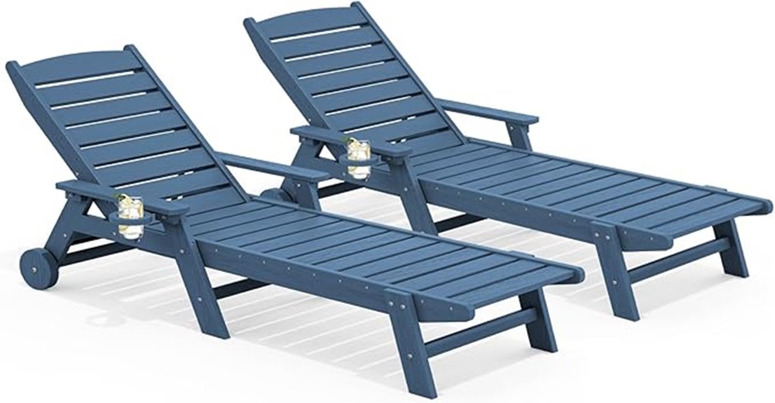 patio lounge chair set