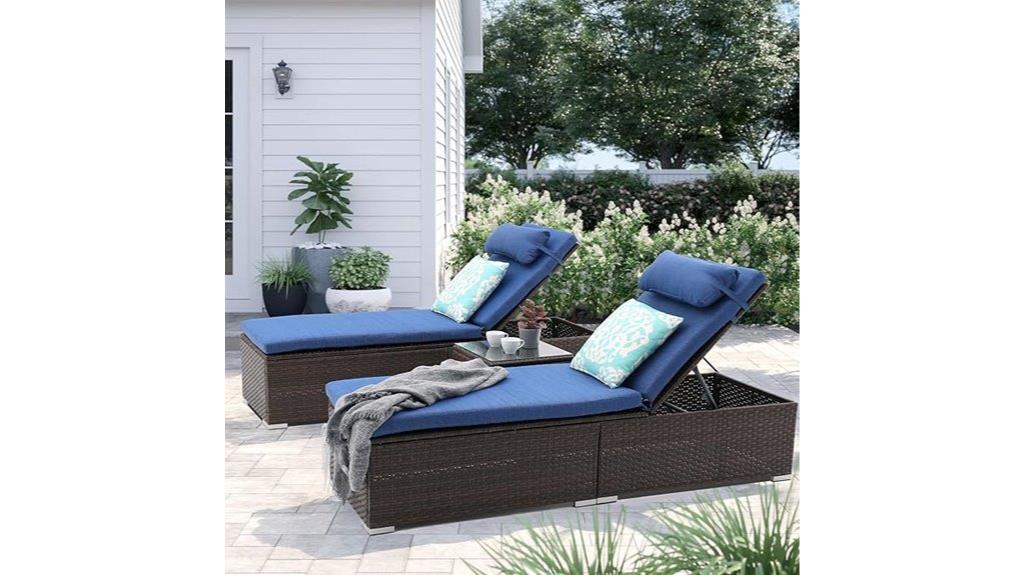 patio lounge set furniture
