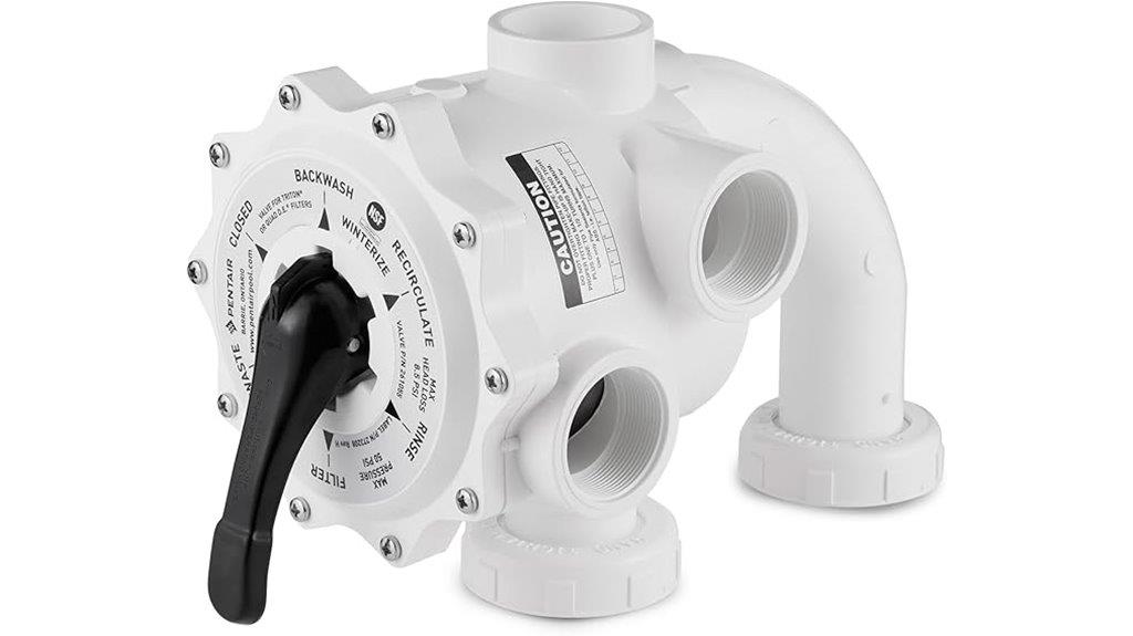 pentair filter valve specific