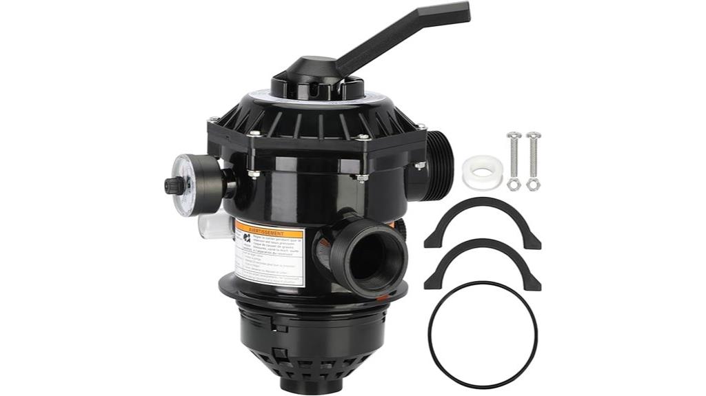 pentair multiport valve clamp