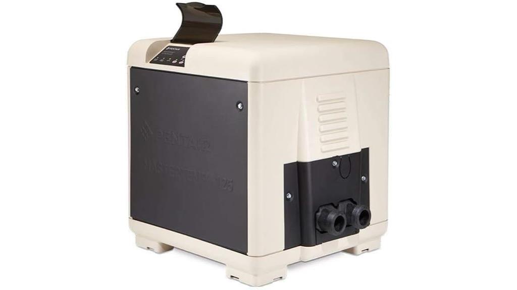 pentair natural gas heater