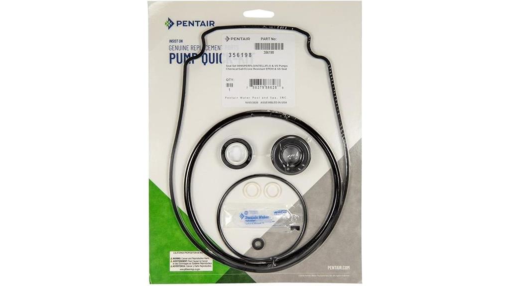 pentair pool pump seal