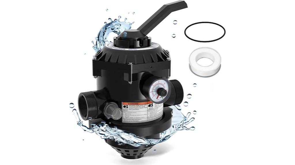 pentair sand filter valve