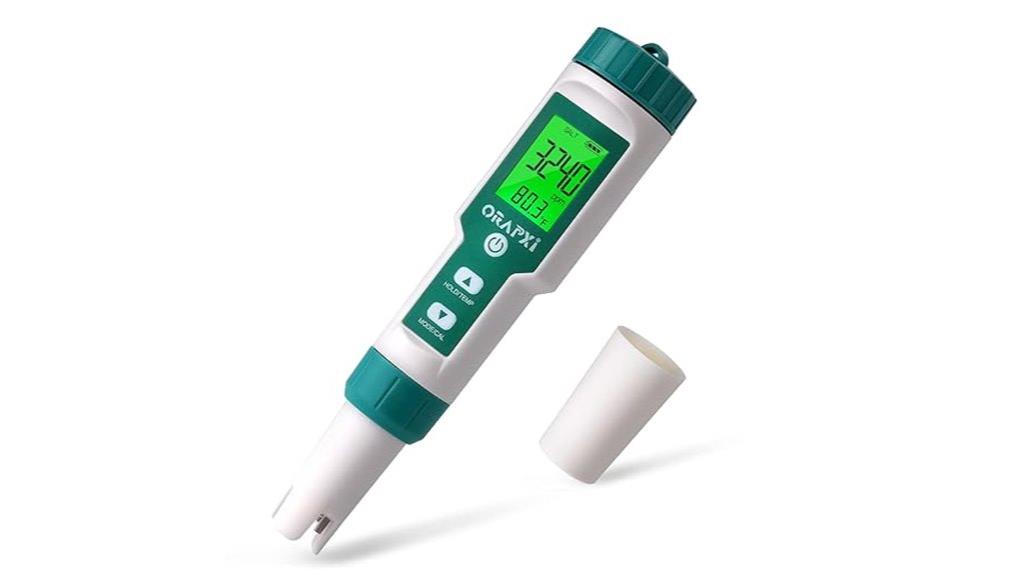 ph and salt measurement device