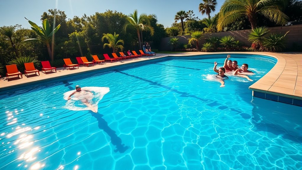 plunge pool leisure activities