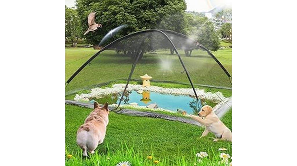 pond cover dome 10x11