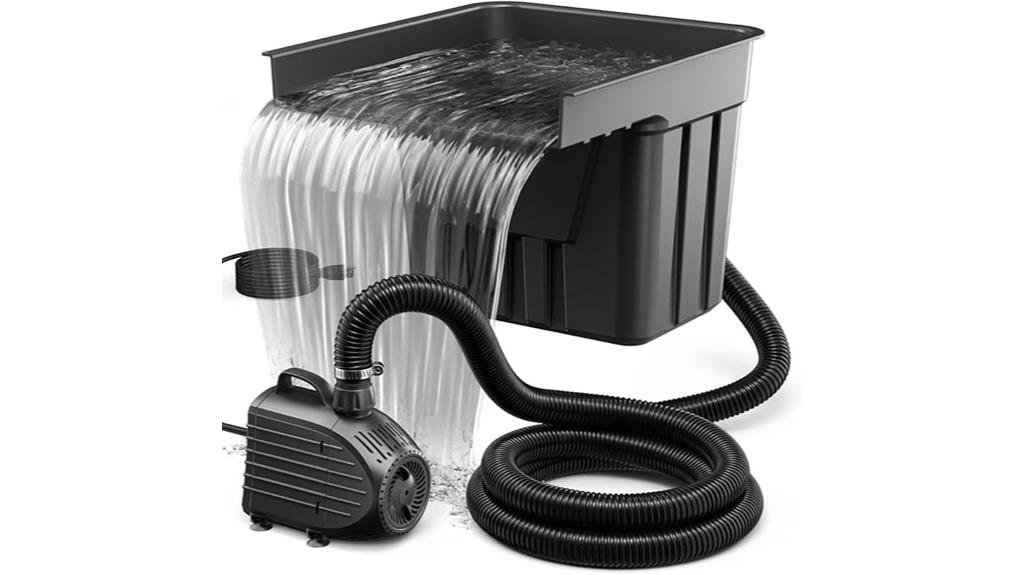 pond waterfall spillway kit