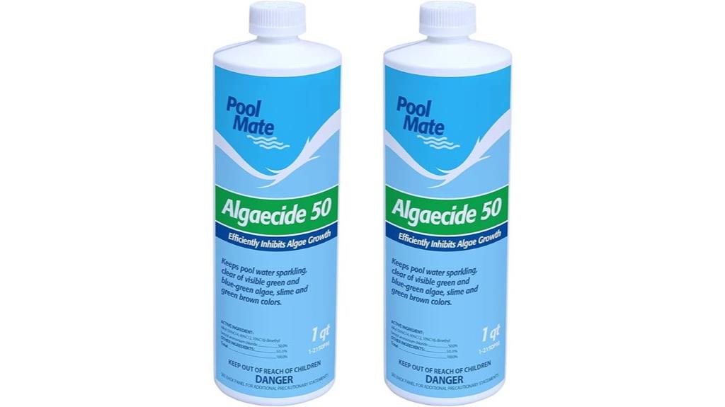 pool algaecide 2 pack solution