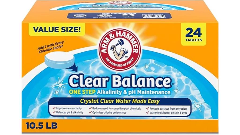 pool alkalinity balance tablets