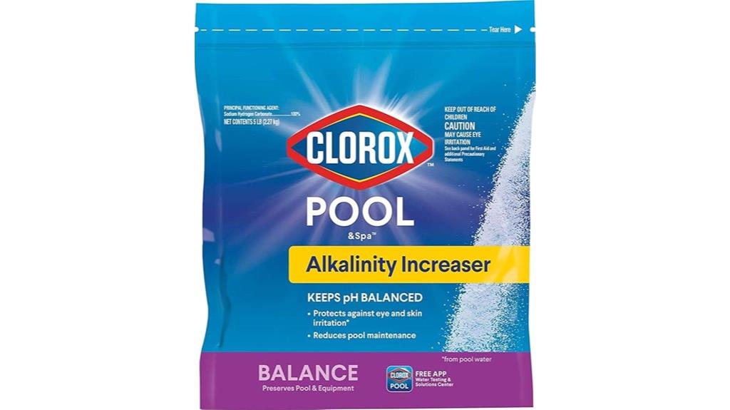 pool alkalinity increaser product