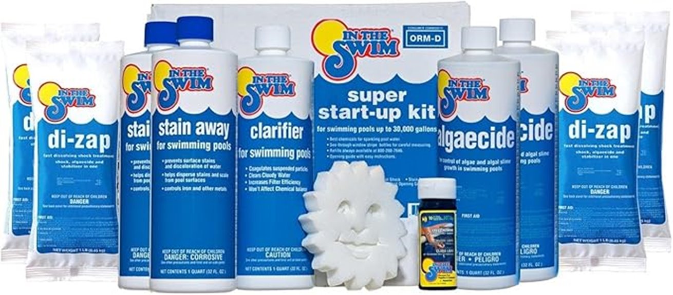 pool chemical start up