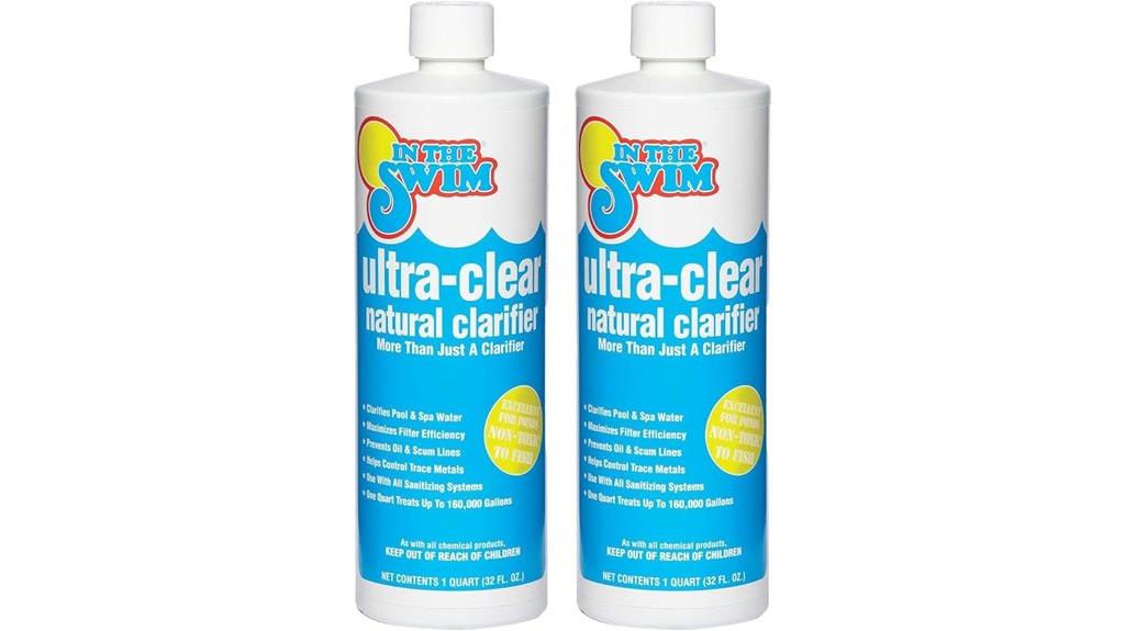 pool clarifier two pack