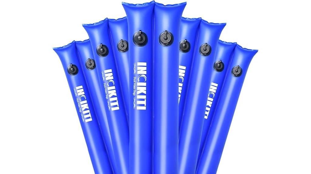 pool cover water bags