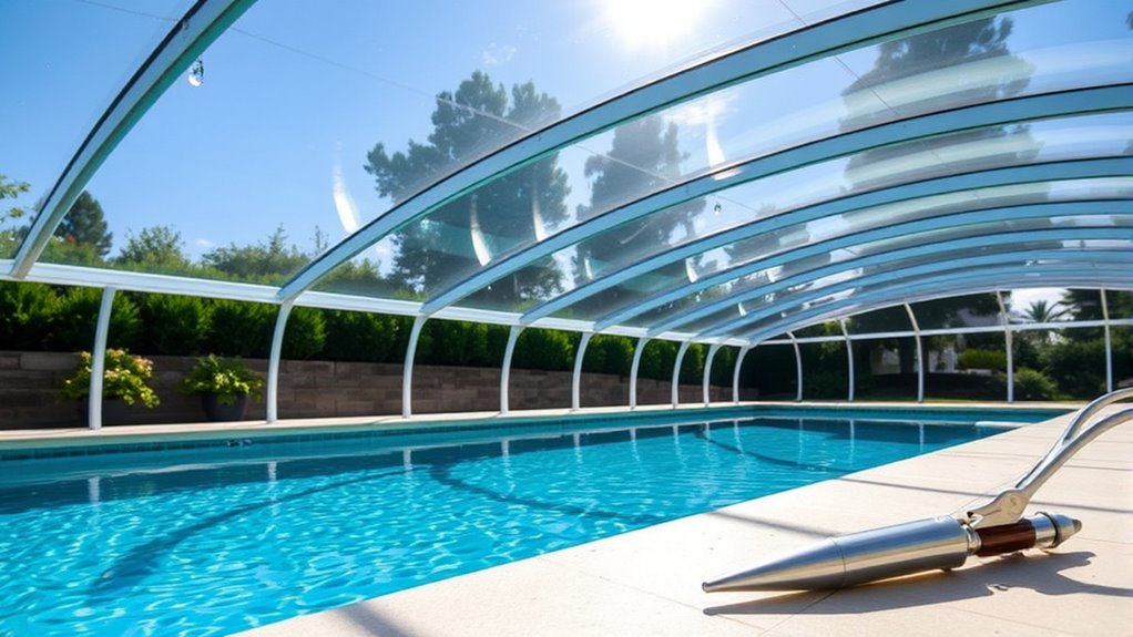 pool enclosure maintenance advice