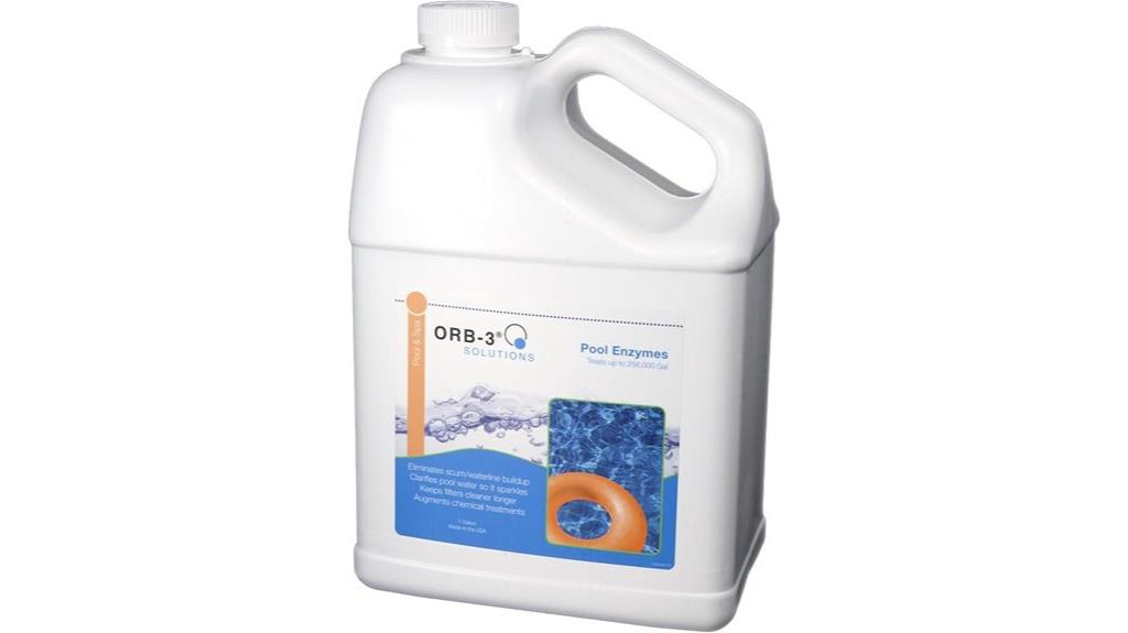 pool enzymes 1 gallon jug