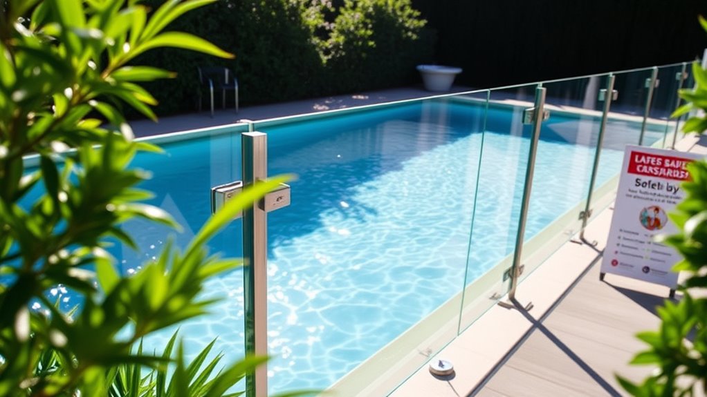 pool fence design standards