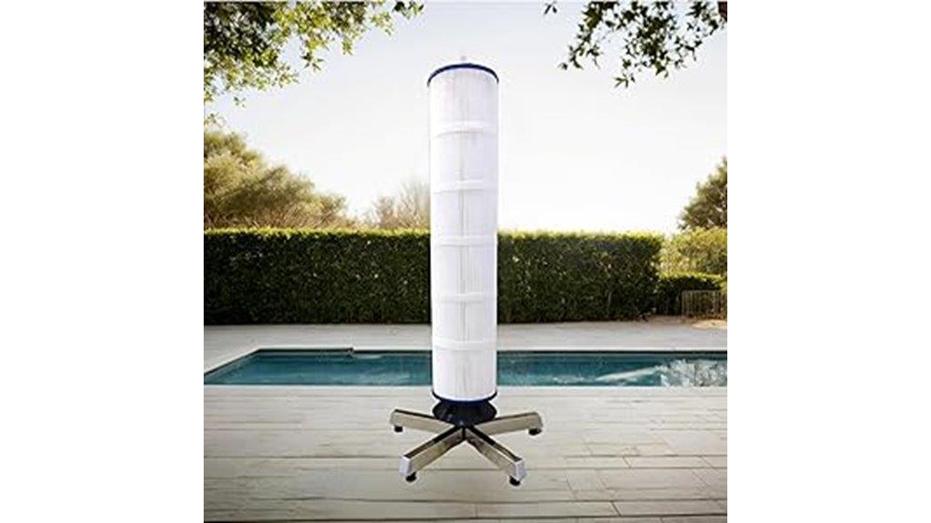 pool filter cleaning solution