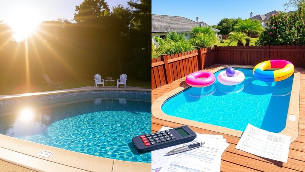 pool installation tax considerations