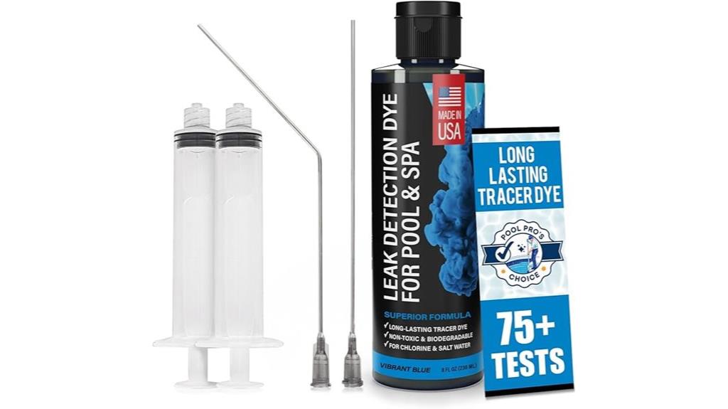pool leak detection kit