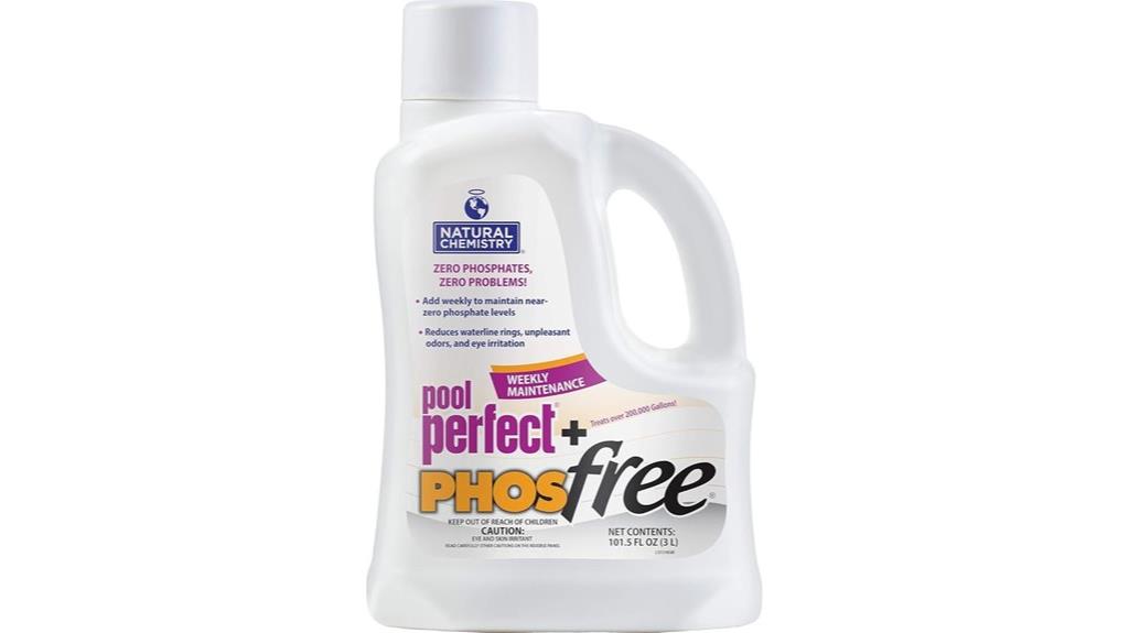 pool maintenance chemical solution