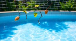 pool nets prevent debris accumulation