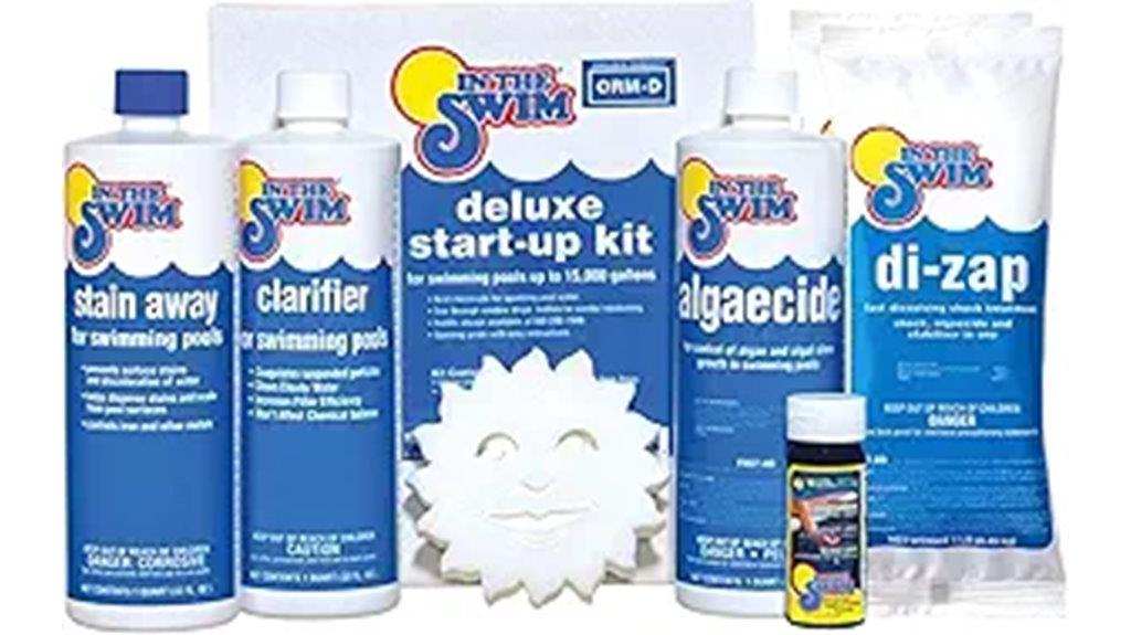 pool opening chemical kit