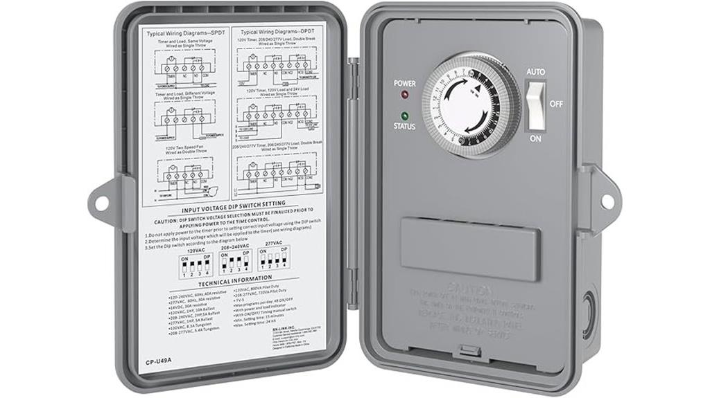 pool pump mechanical timer