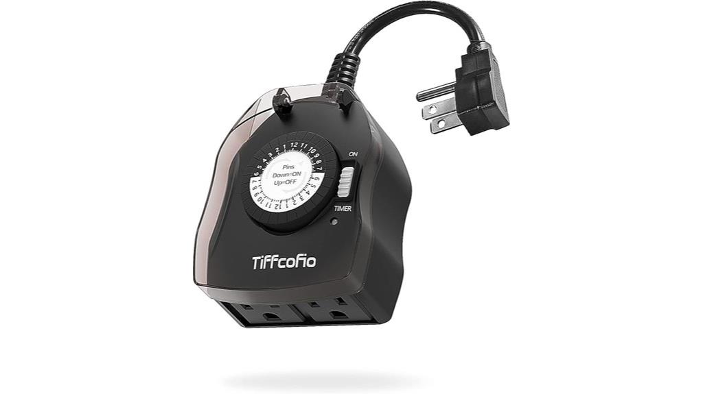 pool pump timer outlet
