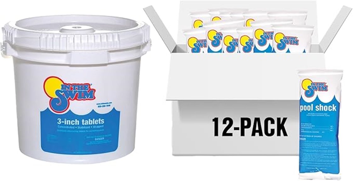 pool shock and chlorine bundle