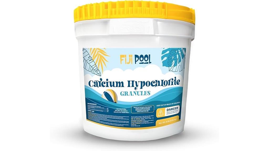 pool shock treatment granules