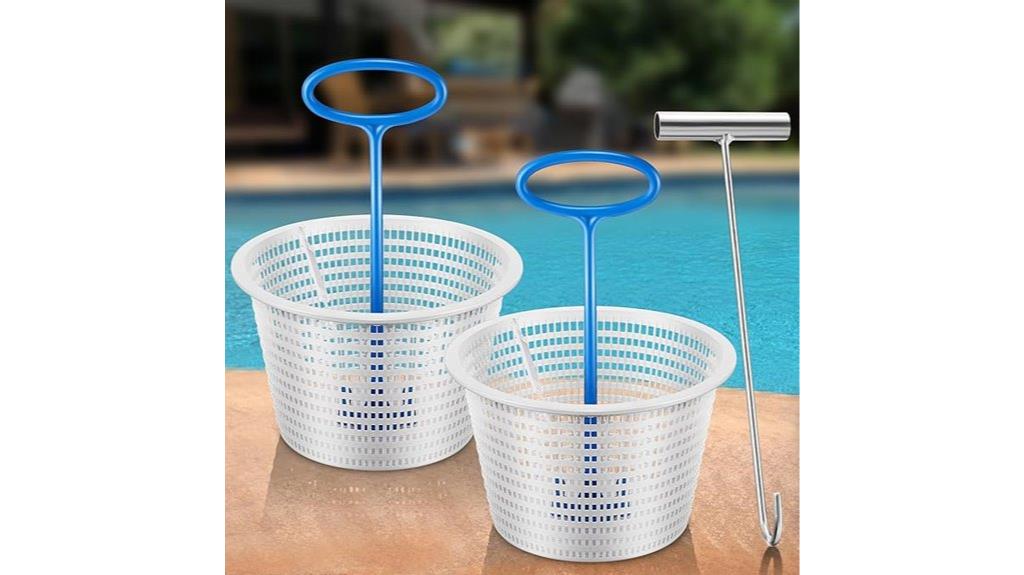 pool skimmer basket handle