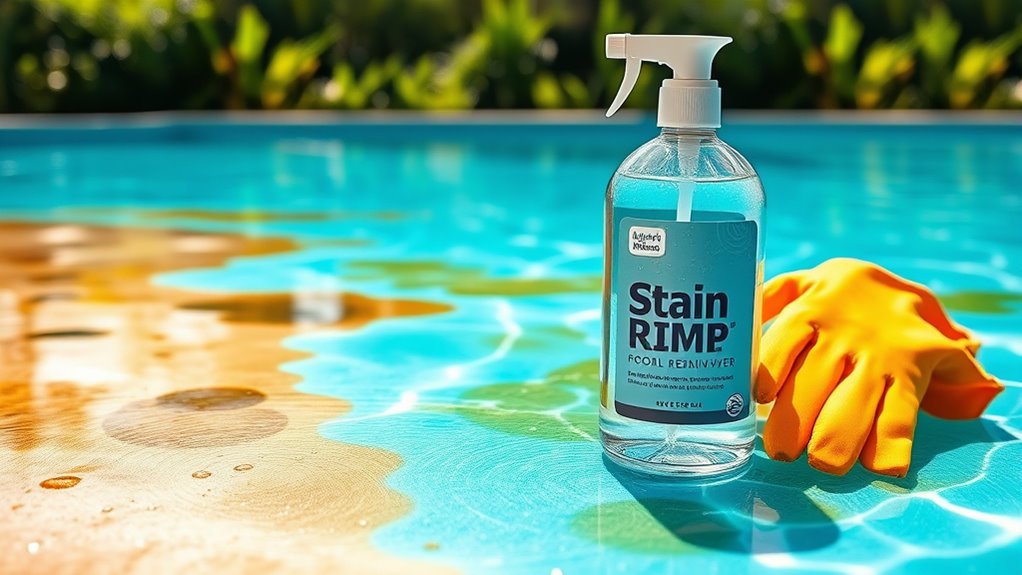 pool stain removal techniques
